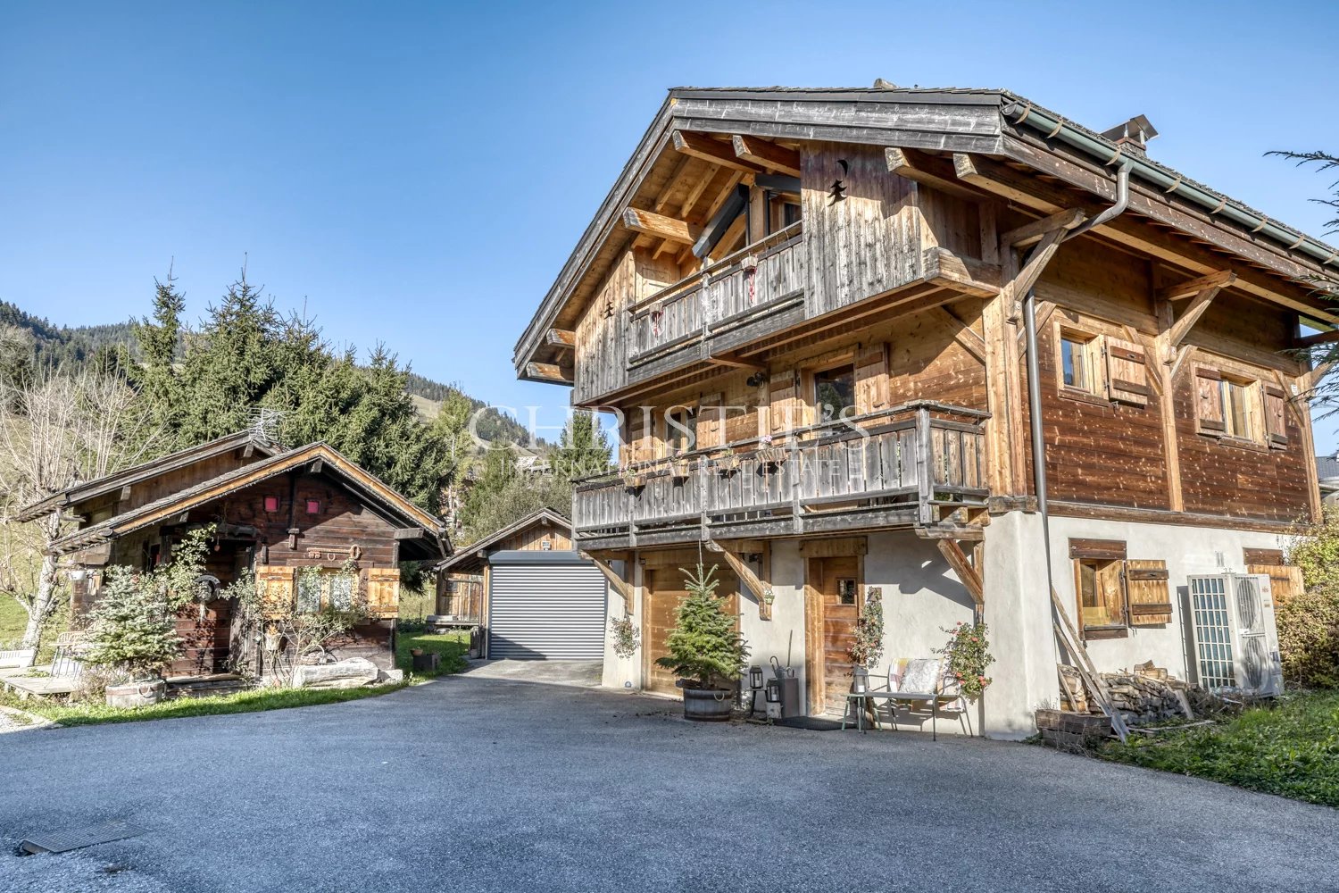 CHALET MEGEVE VUE MONT-BLANC