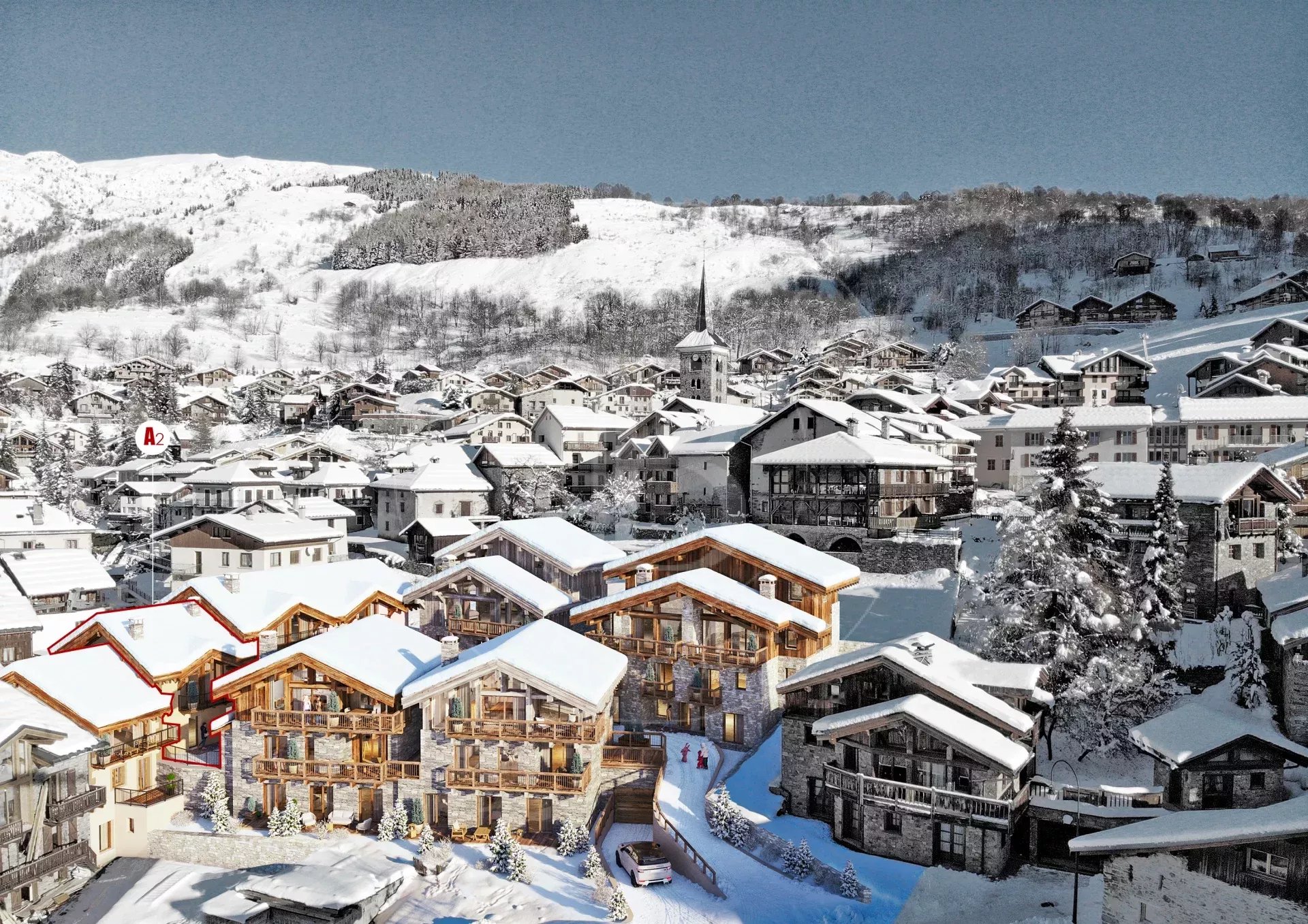 Traditional TRIPLEX apartment - Village Center SAINT MARTIN DE BELLEVILLE