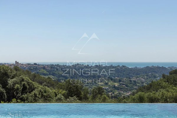 Saint-Paul-de-Vence - Premium villa with panoramic sea and village views — photo 4