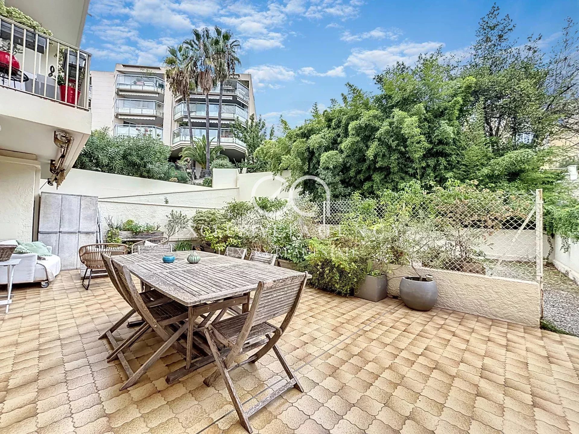 Le Cannet Mairie appartement 4 pièces 80m² terrasse 45m²