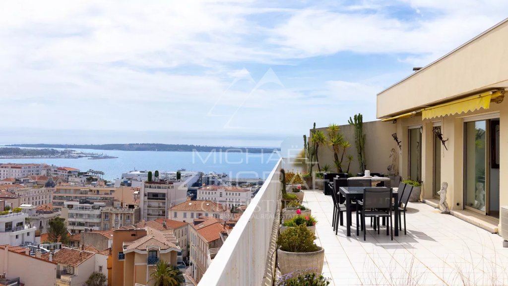 Apartment for sale in Cannes — Exceptional penthouse in Cannes – Panoramic view