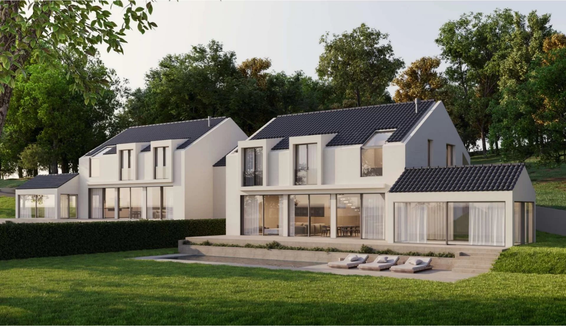 Vue imprenable sur la ville de Lausanne et le lac