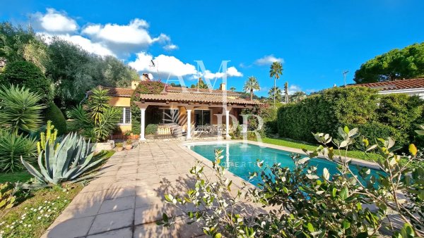 Single-Story Villa in Cannes Californie – Flat Land, Gated Community, Ideal Second Home Near the Center — photo 1