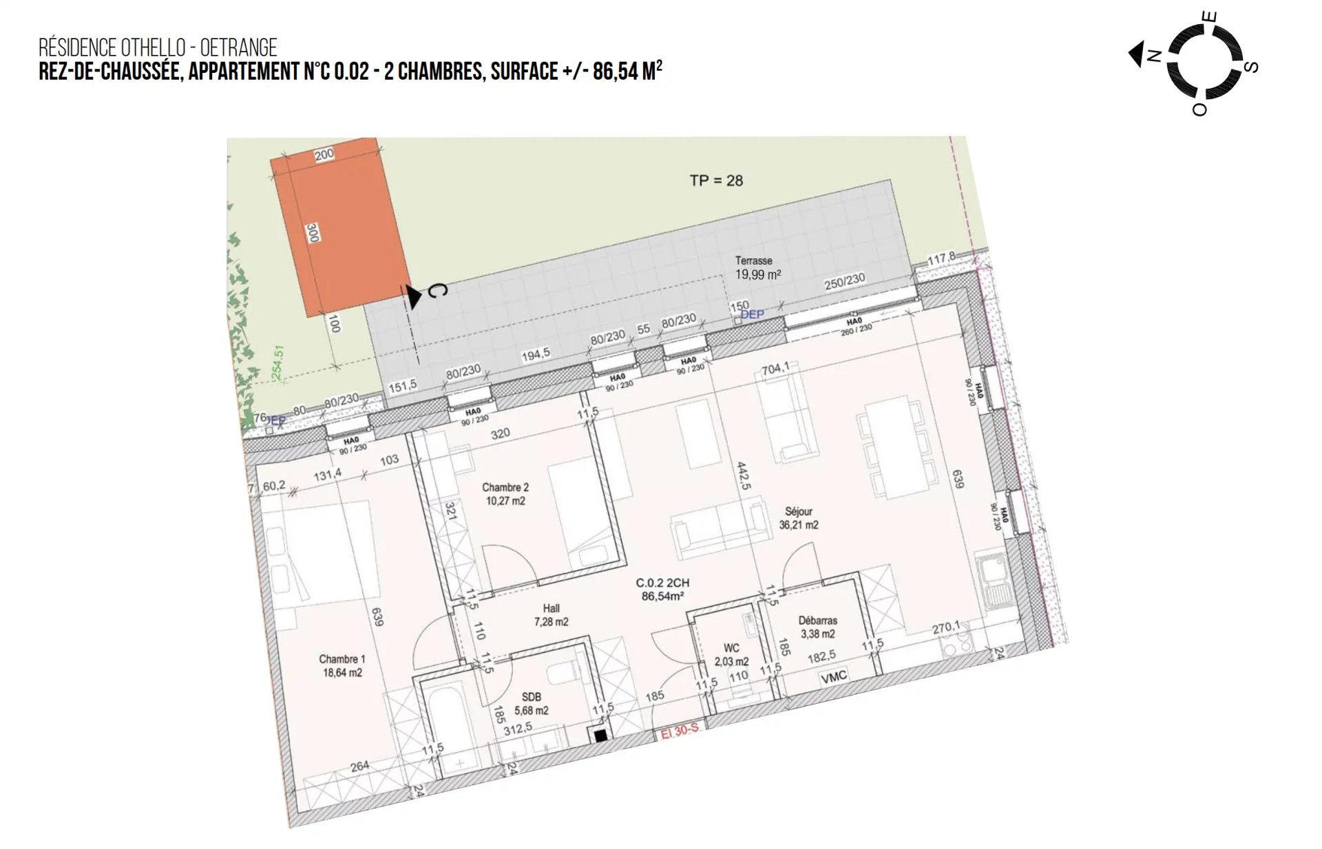 Vente Appartement Oetrange