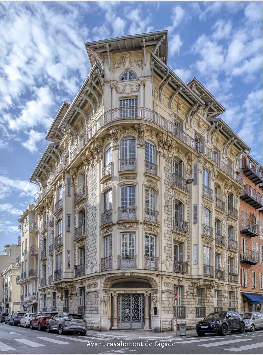 FOR SALE – NICE MUSICIENS - 4-ROOM RENOVATED FLAT – BALCONIES – FULLY REFURBISHED BUILDING