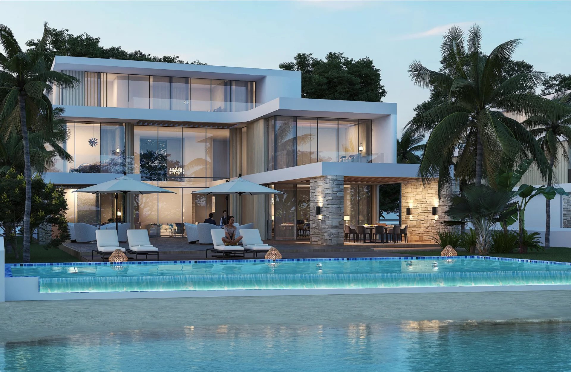 An Exclusive Beachfront Sanctuary near Dubai