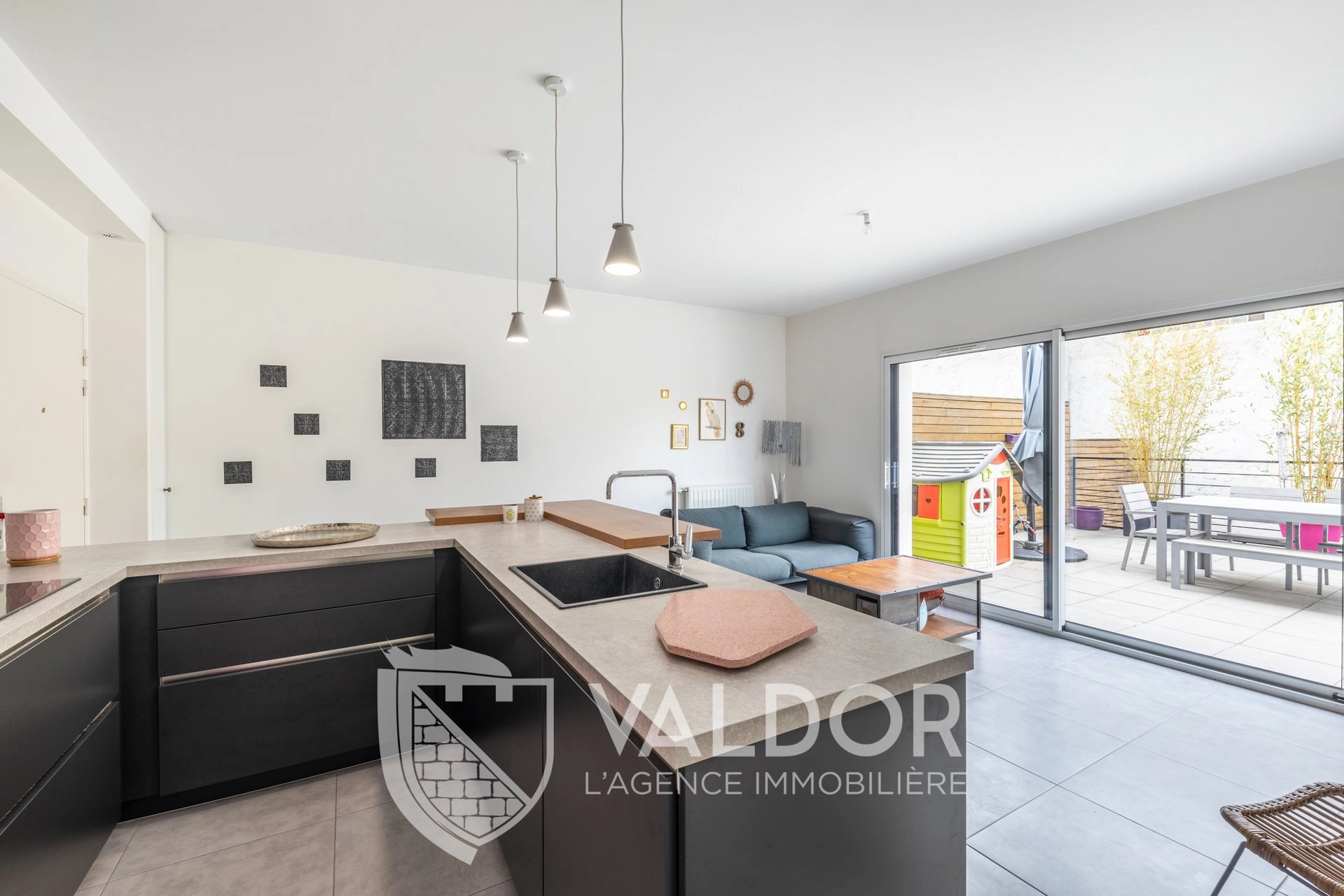 Appartement T3 Rez de jardin avec extérieur