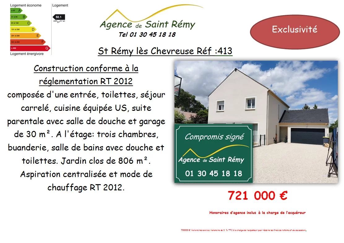 Vente Maison Saint-Rémy-lès-Chevreuse