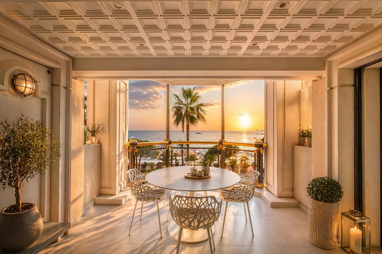 CANNES CROISETTE – LE RELAIS DE LA REINE – EXCEPTIONAL 4-ROOM APARTMENT