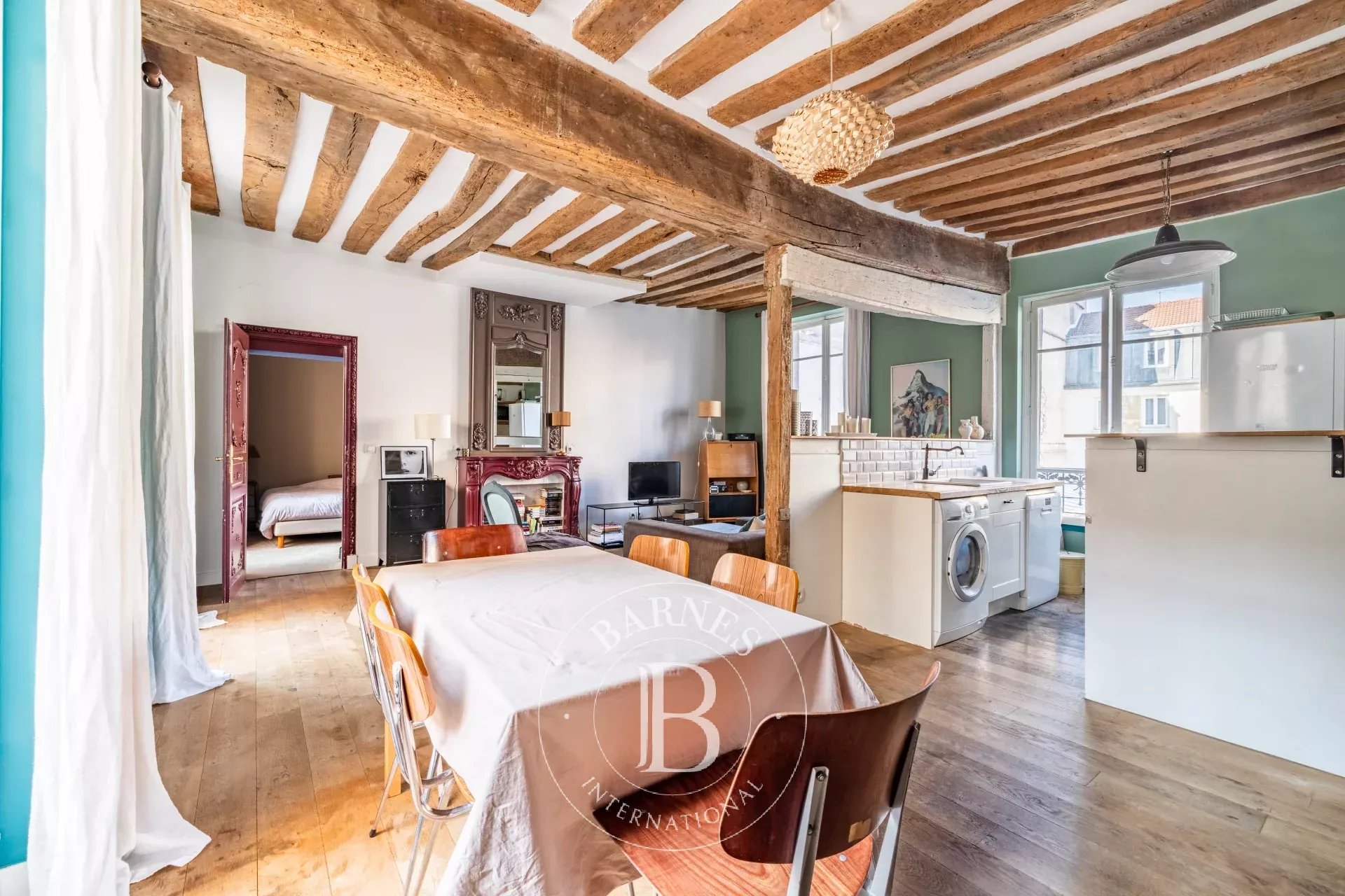 Daire Paris 3ème - picture 5