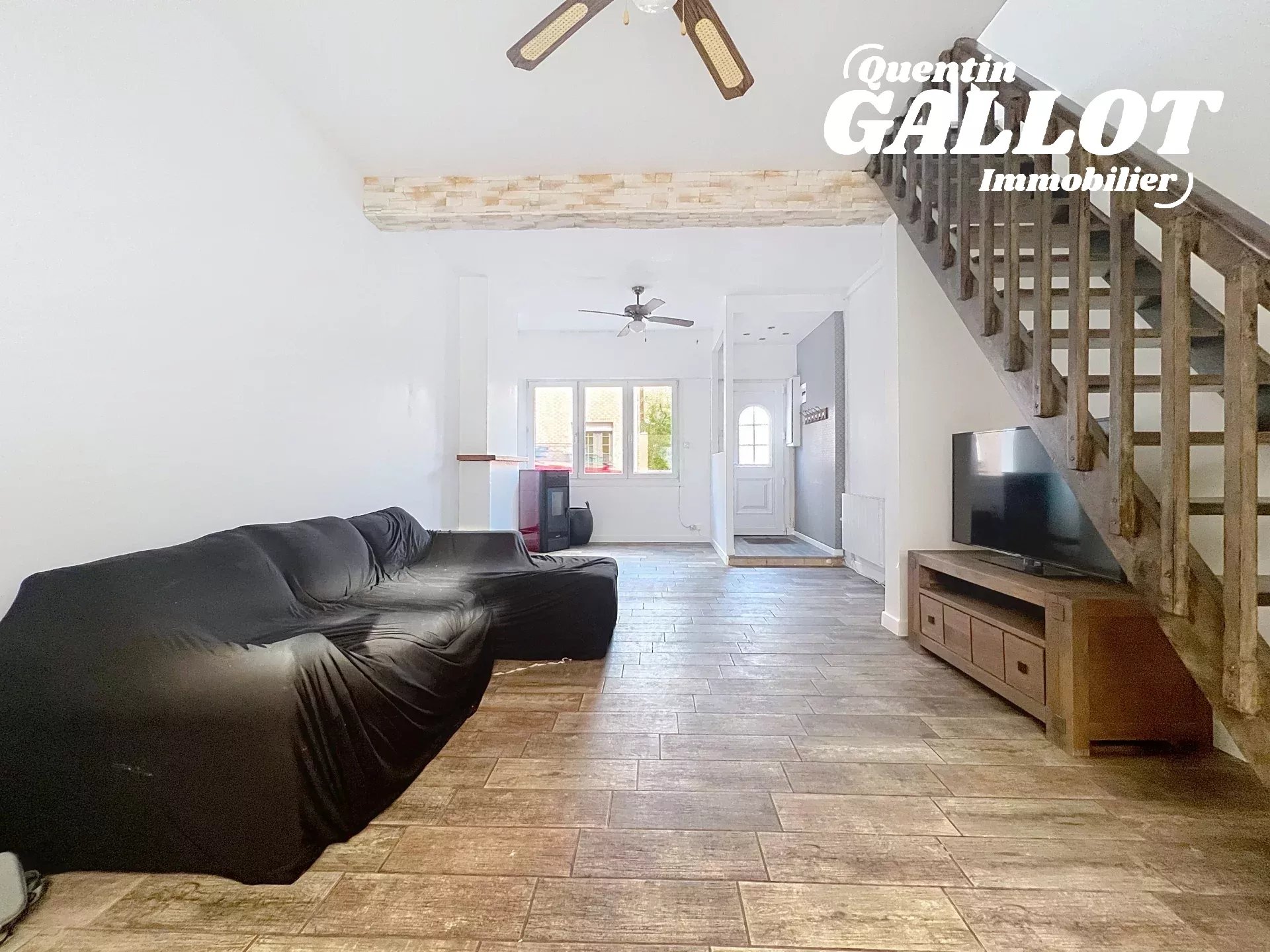 Maison 2 chambres et cour SUD proche CHD