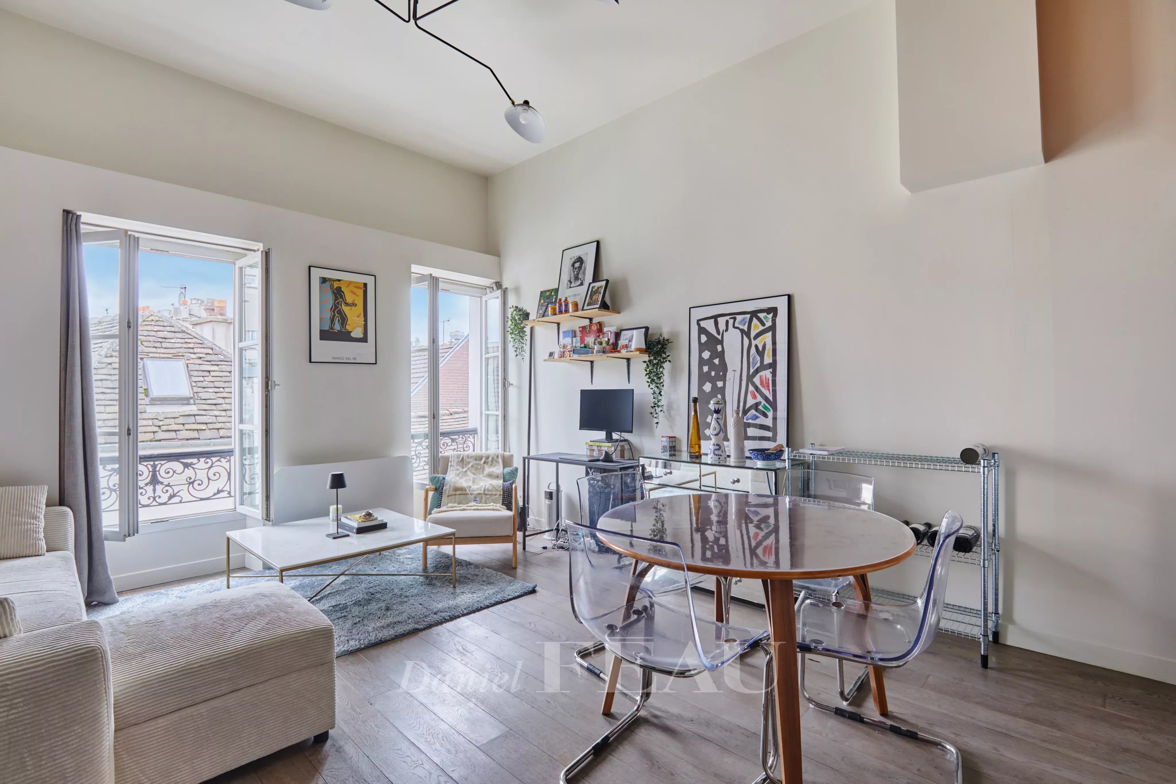 Paris 18e - Place du Tertre, une chambre