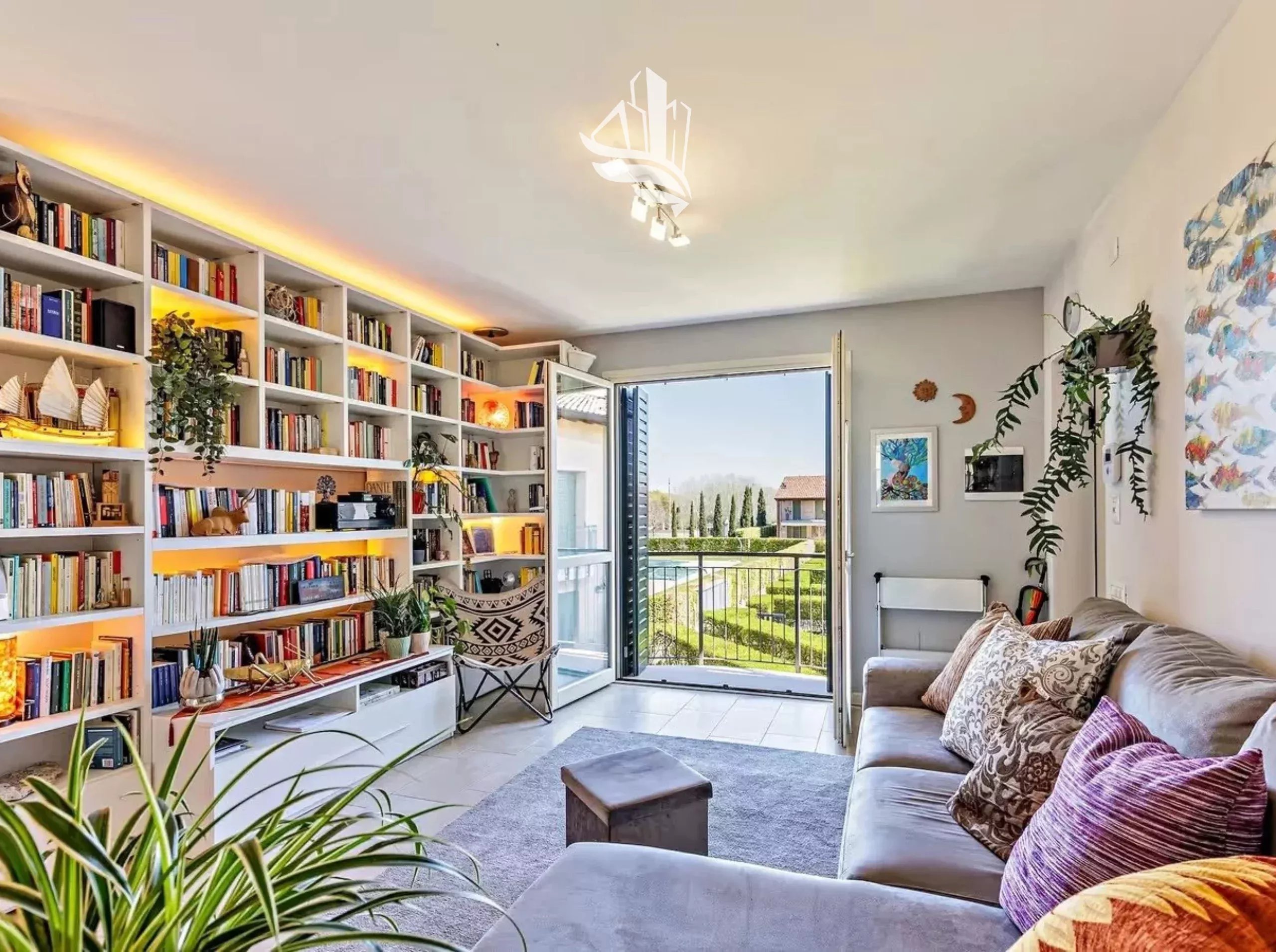 Peschiera-Gardasse: Villa mit Panoramablick