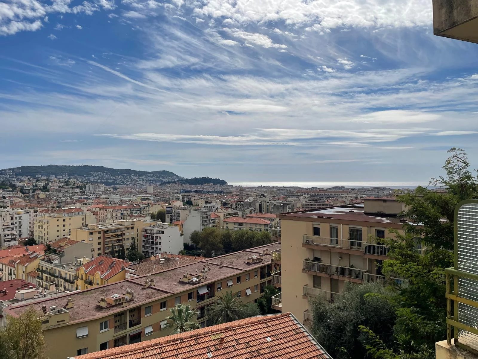 Nice Mantega-Righi - 3-Pièces terrasse vue panoramique