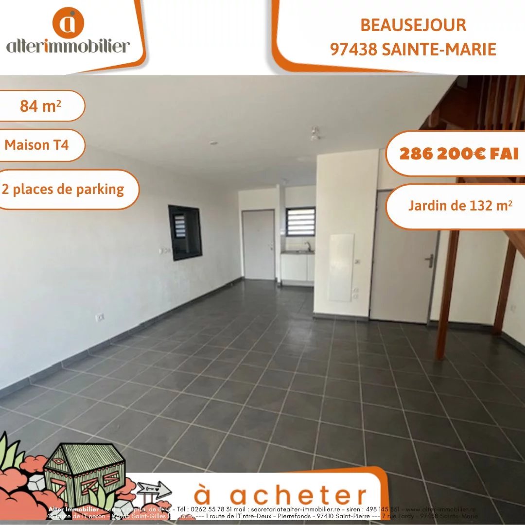 Vente Maison Sainte-Marie