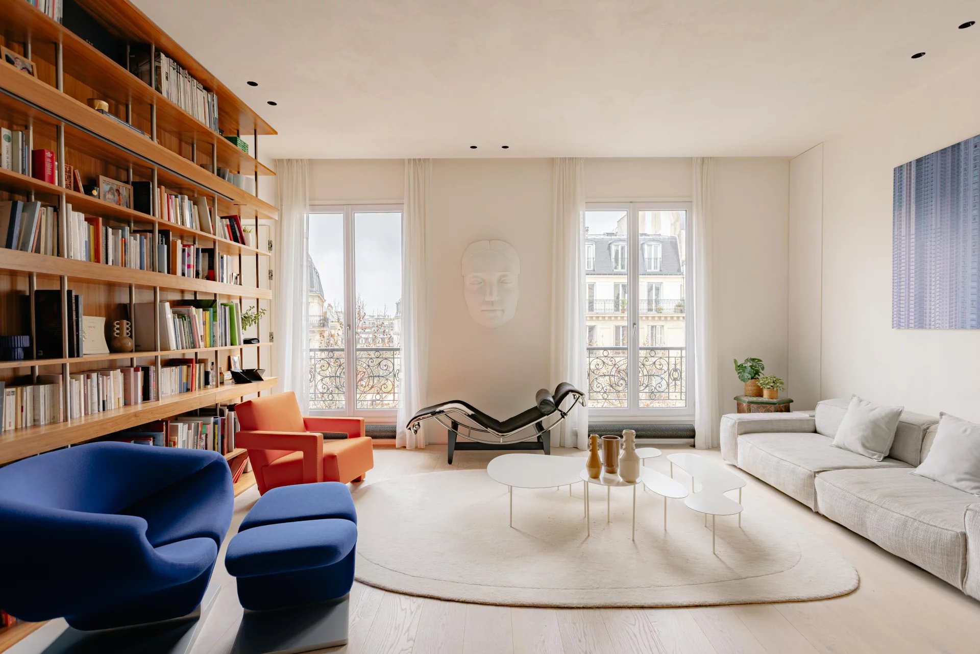 Paris 75005 - Luxembourg - Close to 75006 - View of the Jardin du Luxembourg, exceptional apartment renovated by an interior designer