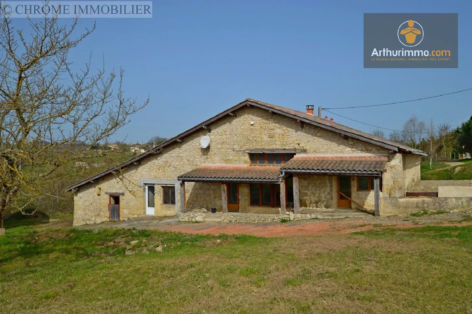 Maison de campagne avec terrain