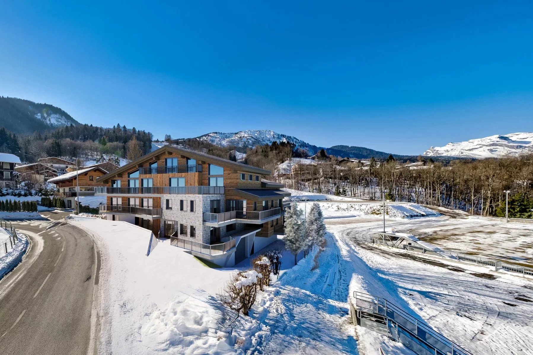 Photo of LES HOUCHES - New build apartment building comprising 12 apartments