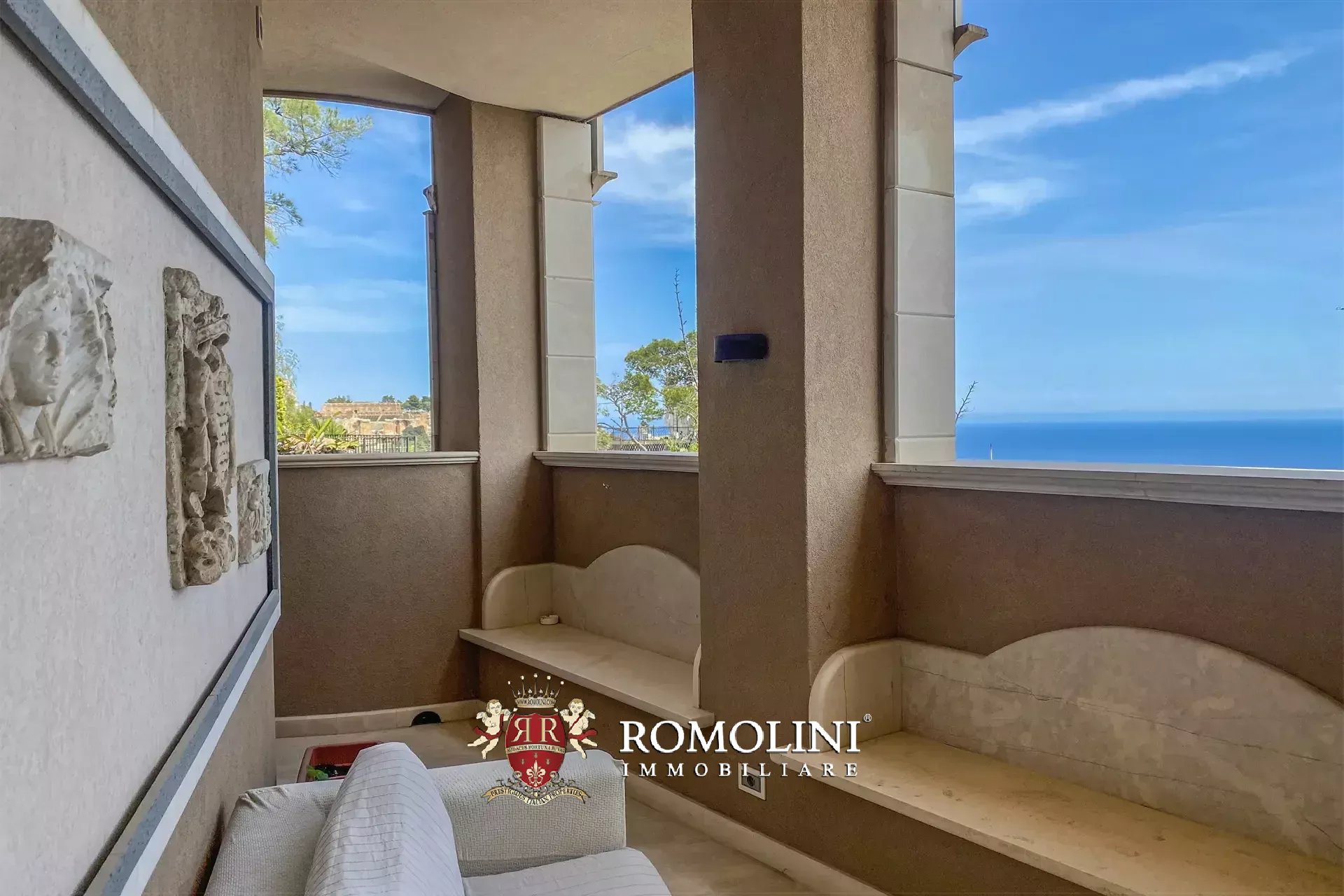 LUXURY SEA VIEW VILLA WITH POOL FOR SALE IN TAORMINA, SICILY