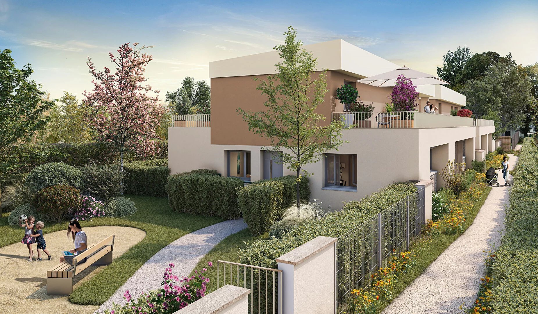 Appt T3 TOULOUSE - Saint SIMON - 3 pièce(s) - 62.4 m2 + balcon.