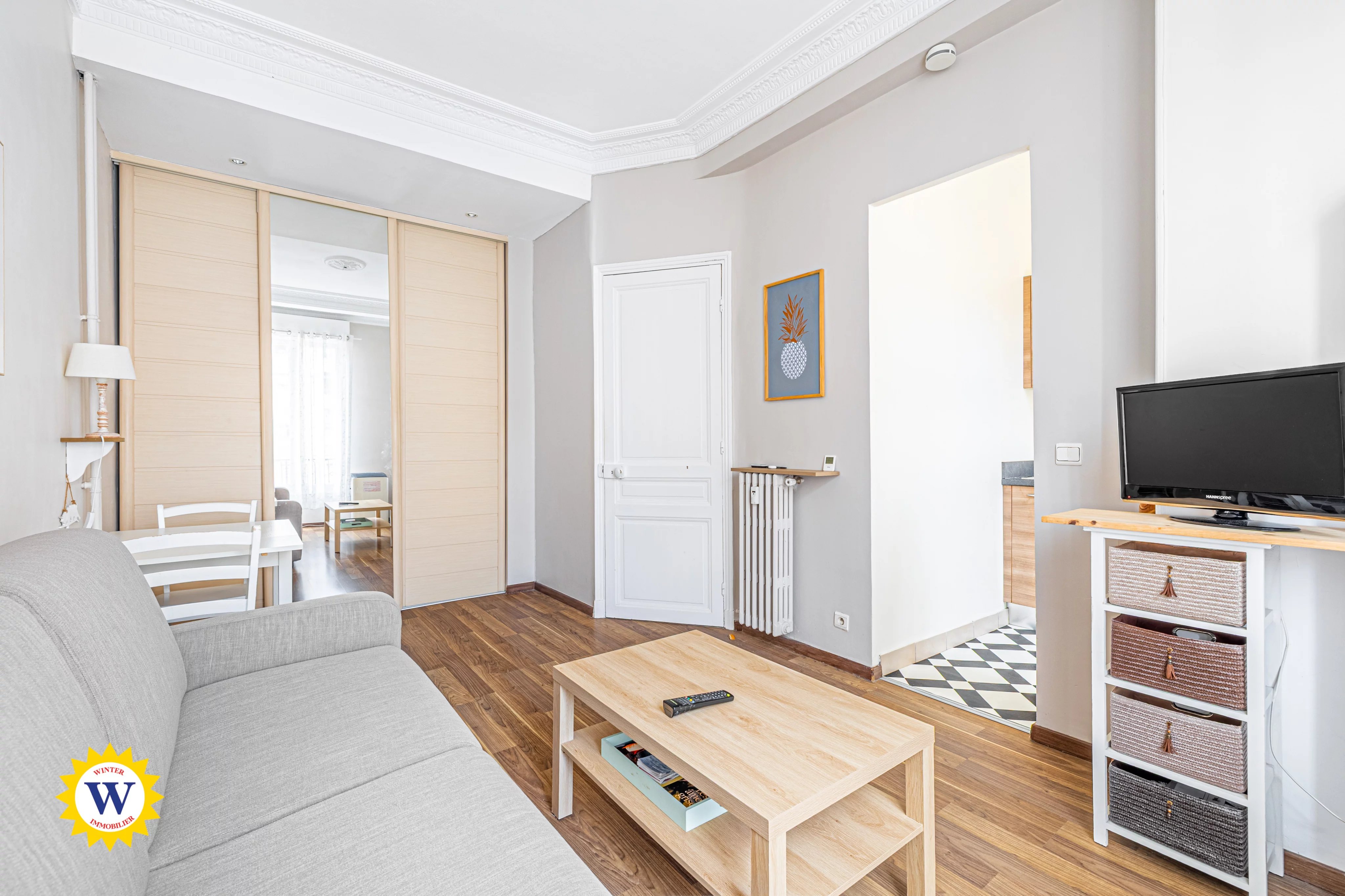 Nice Fleurs – Studio en étage élevé avec vue dégagée - Photo 4