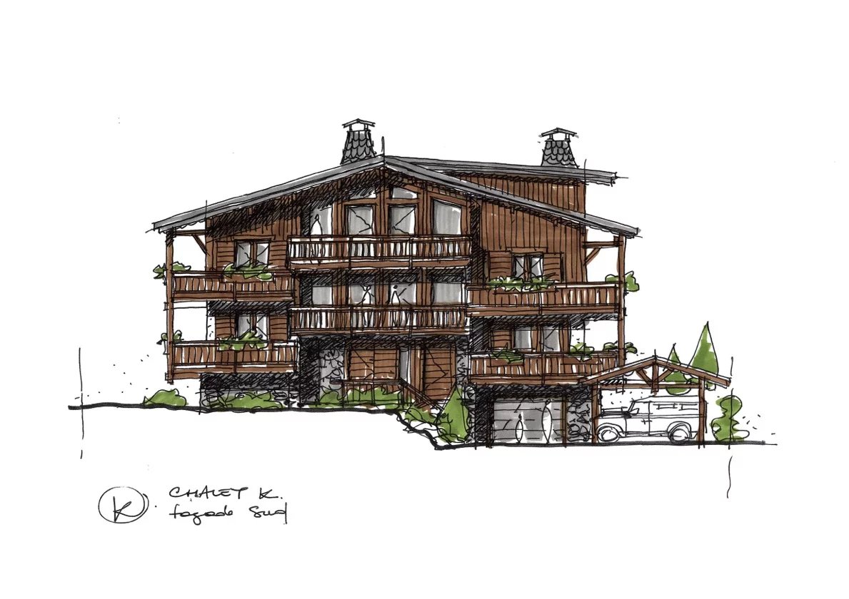 Photo of Chalet de 450 m² to renovate - Les Gets - Close to the lift