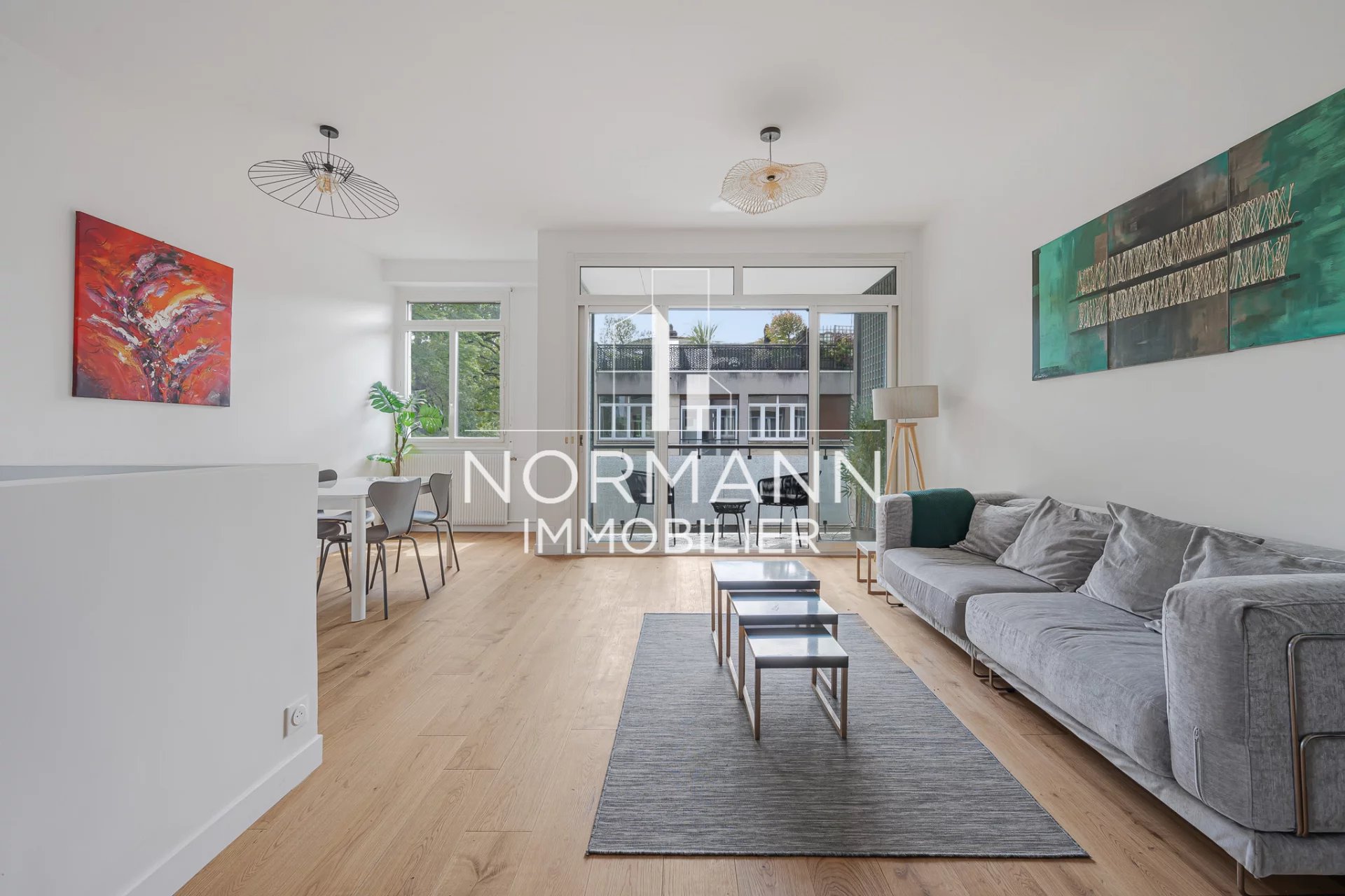 NEUILLY SUR SEINE- LONGCHAMP/DELABORDERE-3 BEDROOMS-TERRACE
