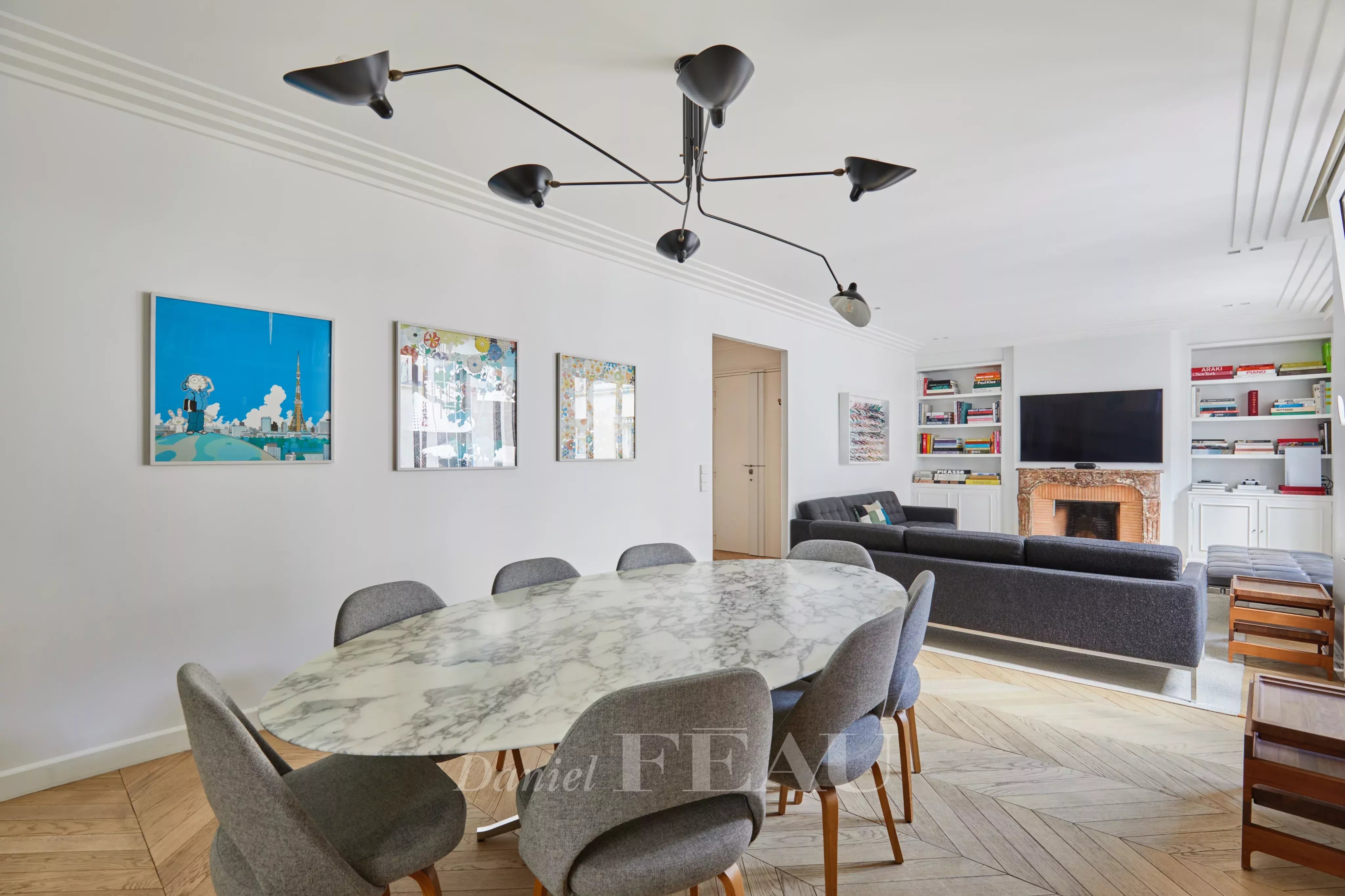 Paris 16th District – A renovated 3-bed apartment
