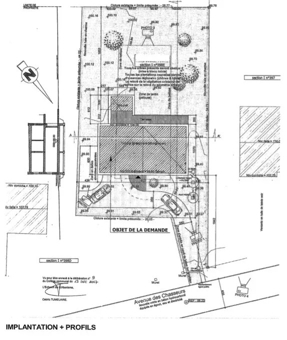 Magnificent building plot of almost 13 ares facing South