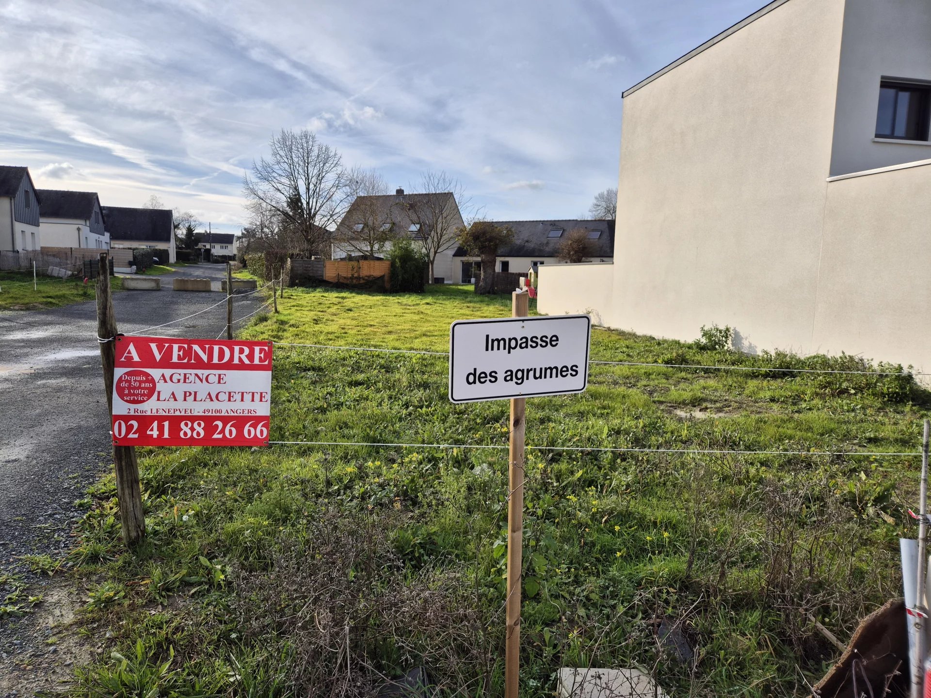 Vente Terrain constructible Angers