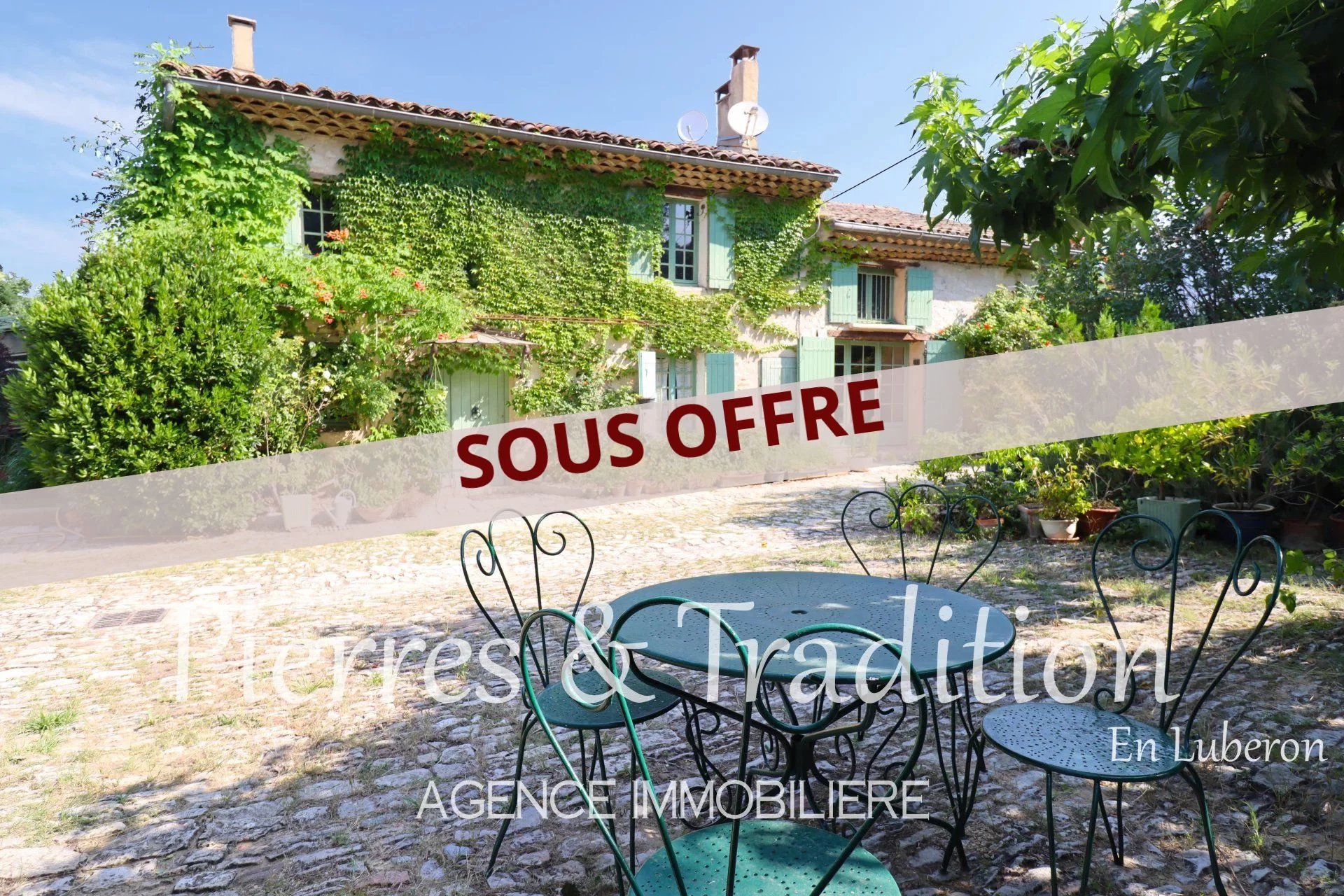Agence immobilière de Pierres et Tradition en Luberon Apt