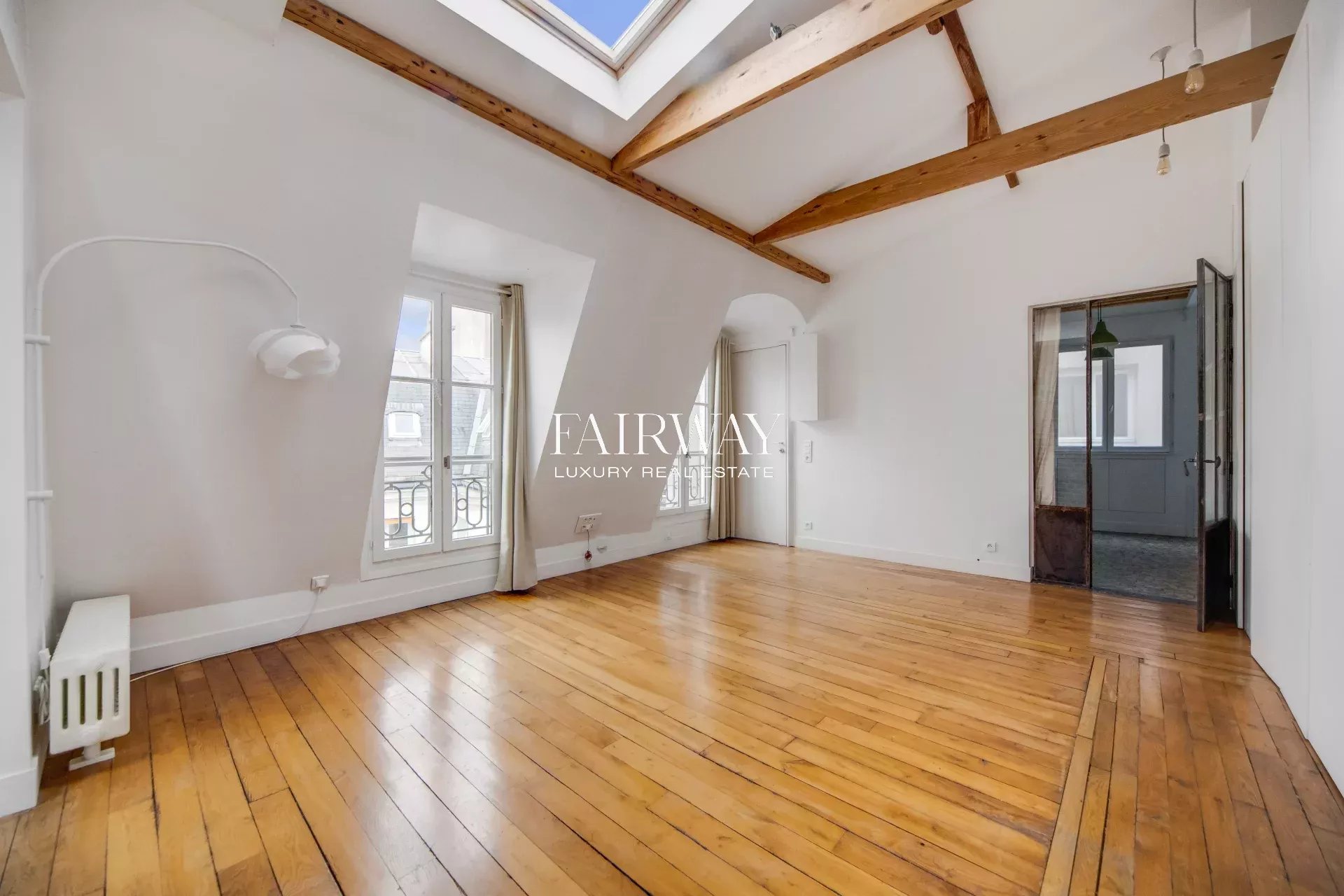 Comme un loft familial en dernier étage !