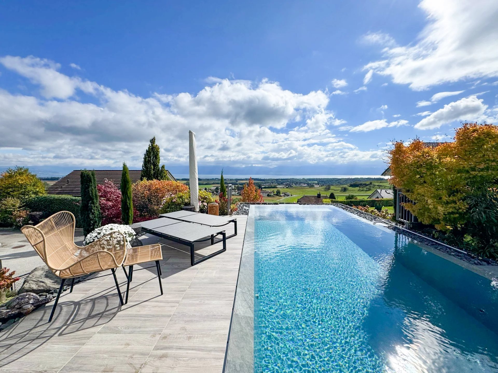 Un havre de paix face à un panorama d’exception