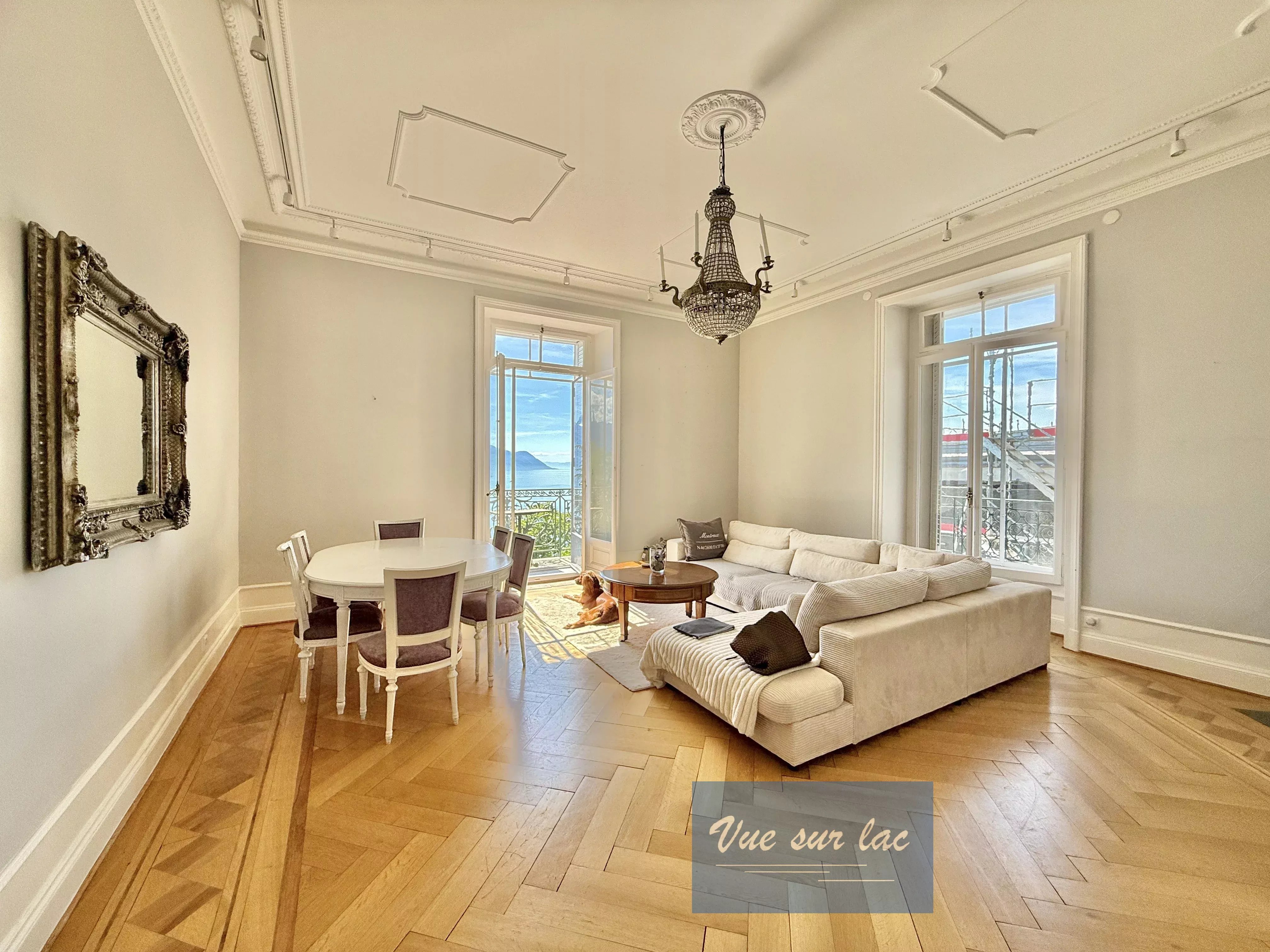 Appartement de charme à Montreux avec vue imprenable