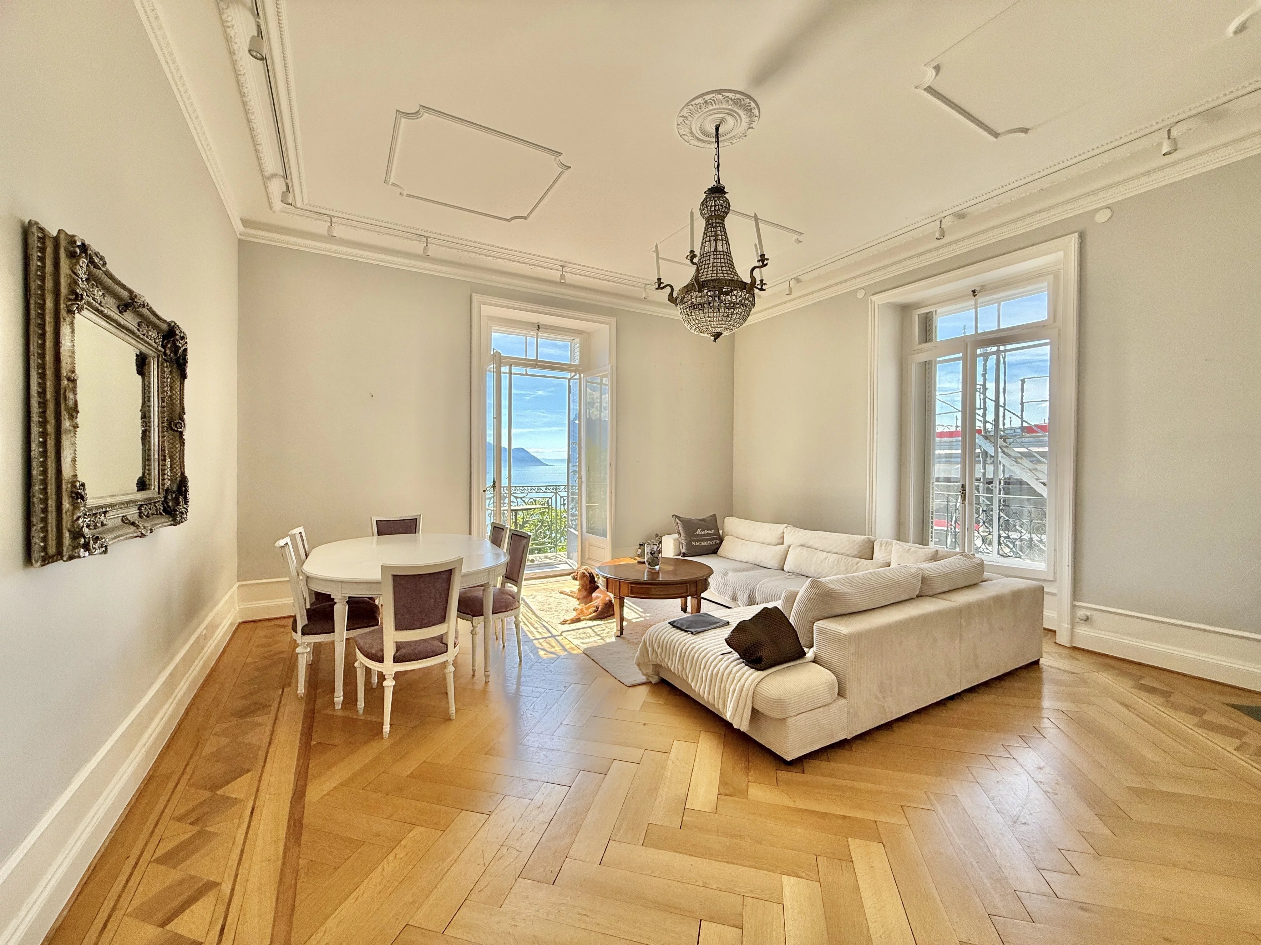 Appartement de charme à Montreux avec vue imprenable