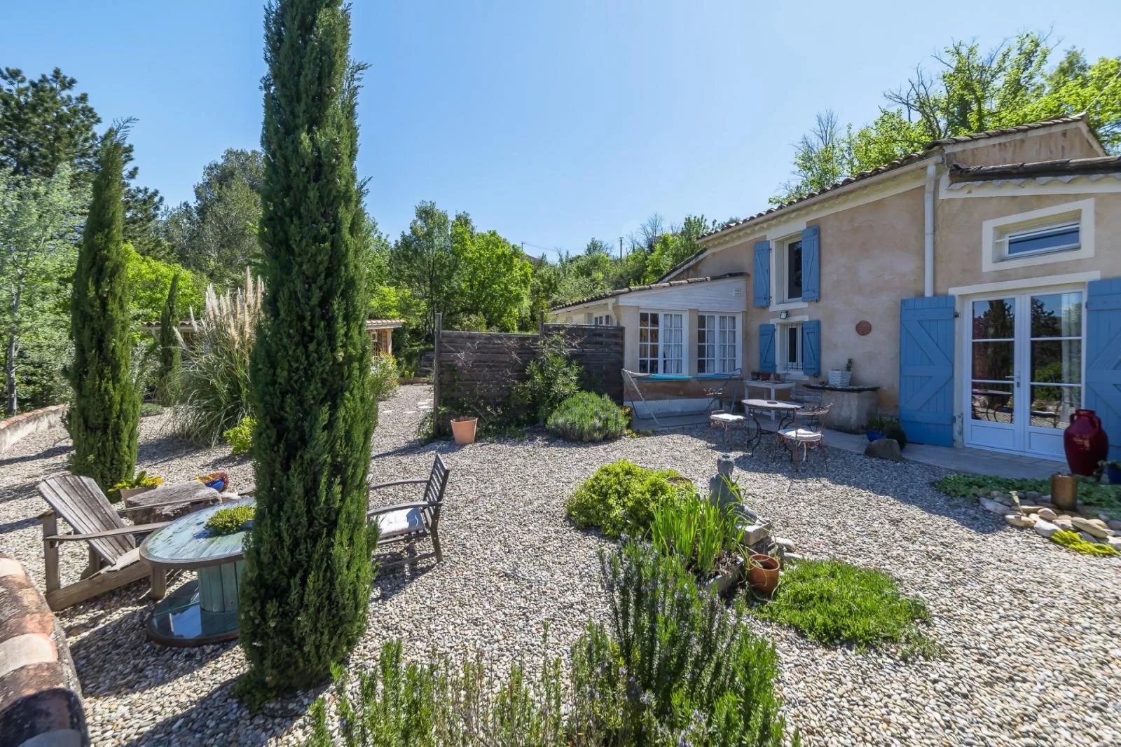 Renovated house with a view