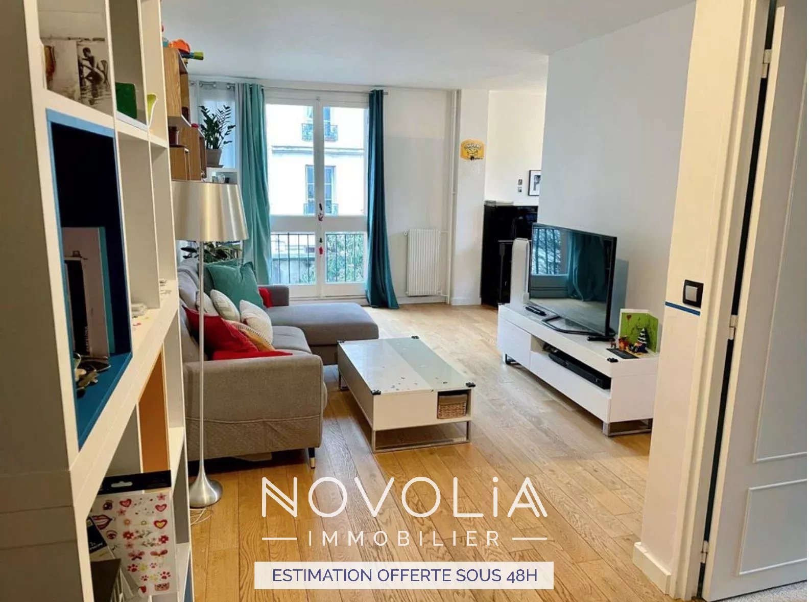 Achat Appartement Surface de 63 m/ Total carrez : 63 m, 3 pices, Paris 18me (75018)