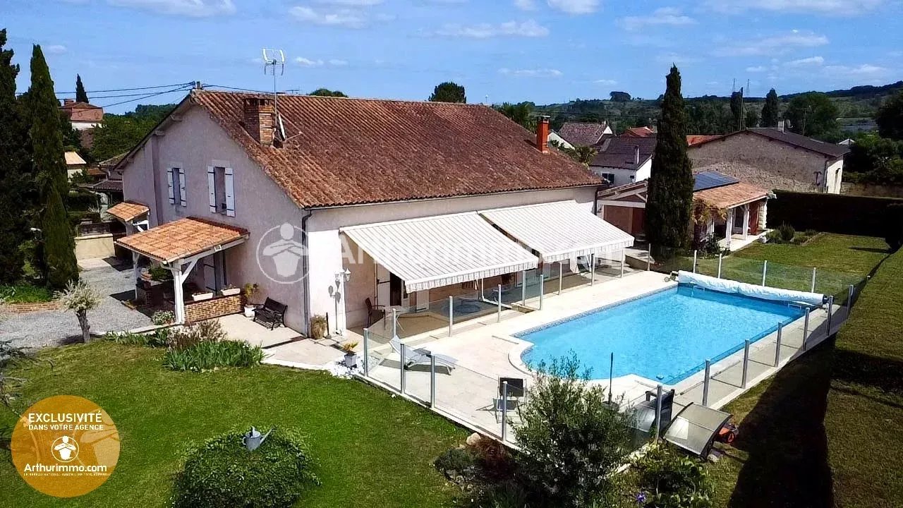 Maison pierre + gite 206 m², 5 chambres