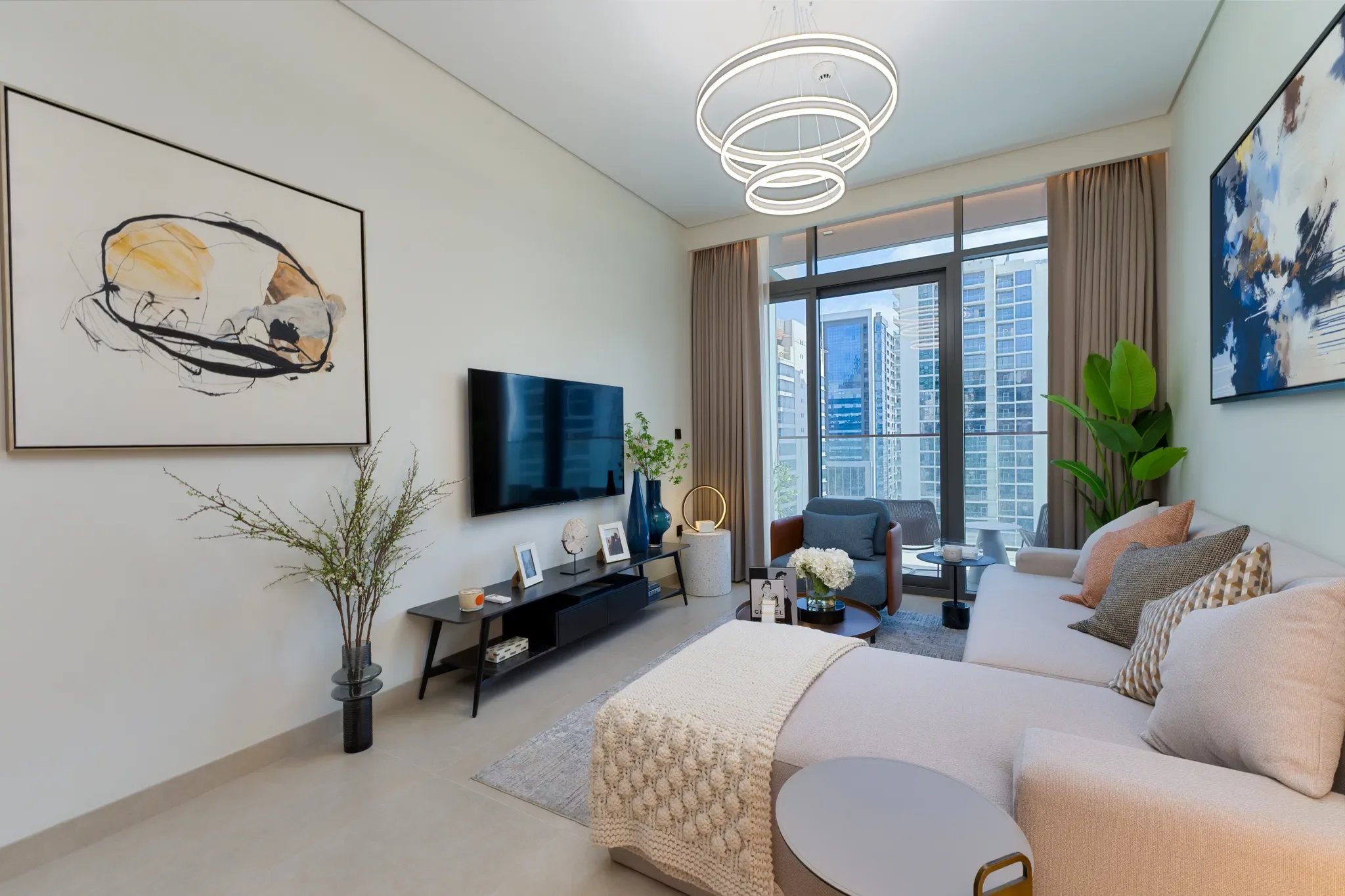 Appartement de 2 chambres entièrement meublé aux Mariott Residences
