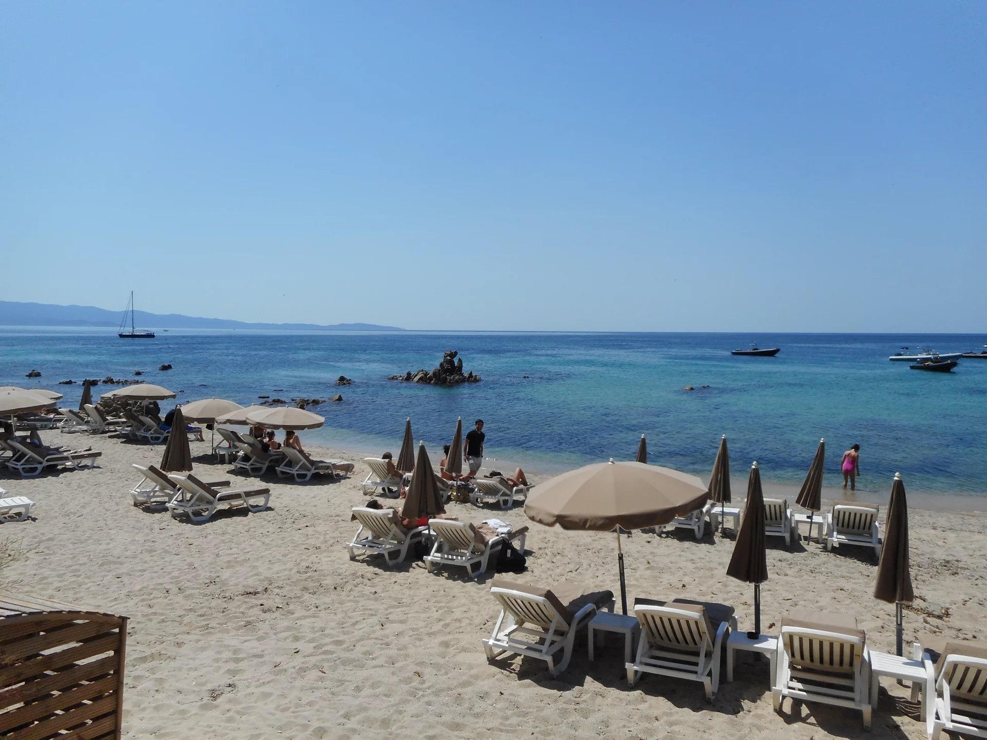 Terrain avec vue panoramique en bord de mer Ajaccio