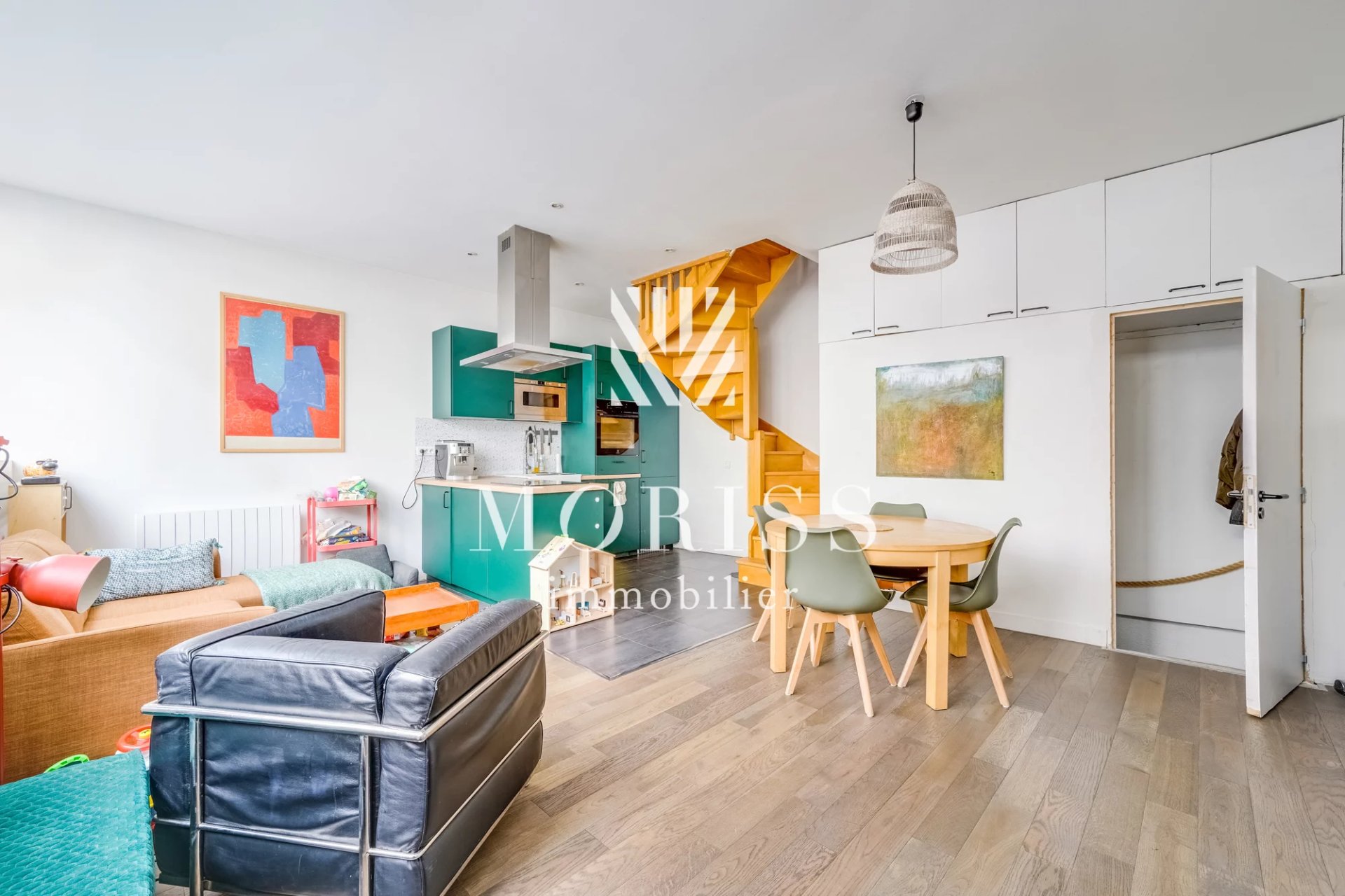 MAISON DE VILLE 4 PIECES DE 67M2 CARREZ -  85M2 AU SOL - Image Array