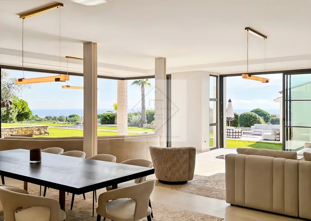 SUPER CANNES — EXCEPTIONAL BRAND-NEW CONTEMPORARY VILLA WITH PANORAMIC SEA VIEWS — photo 18