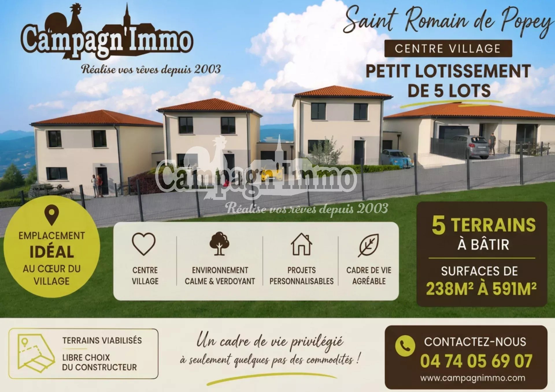 Agence immobilière de 