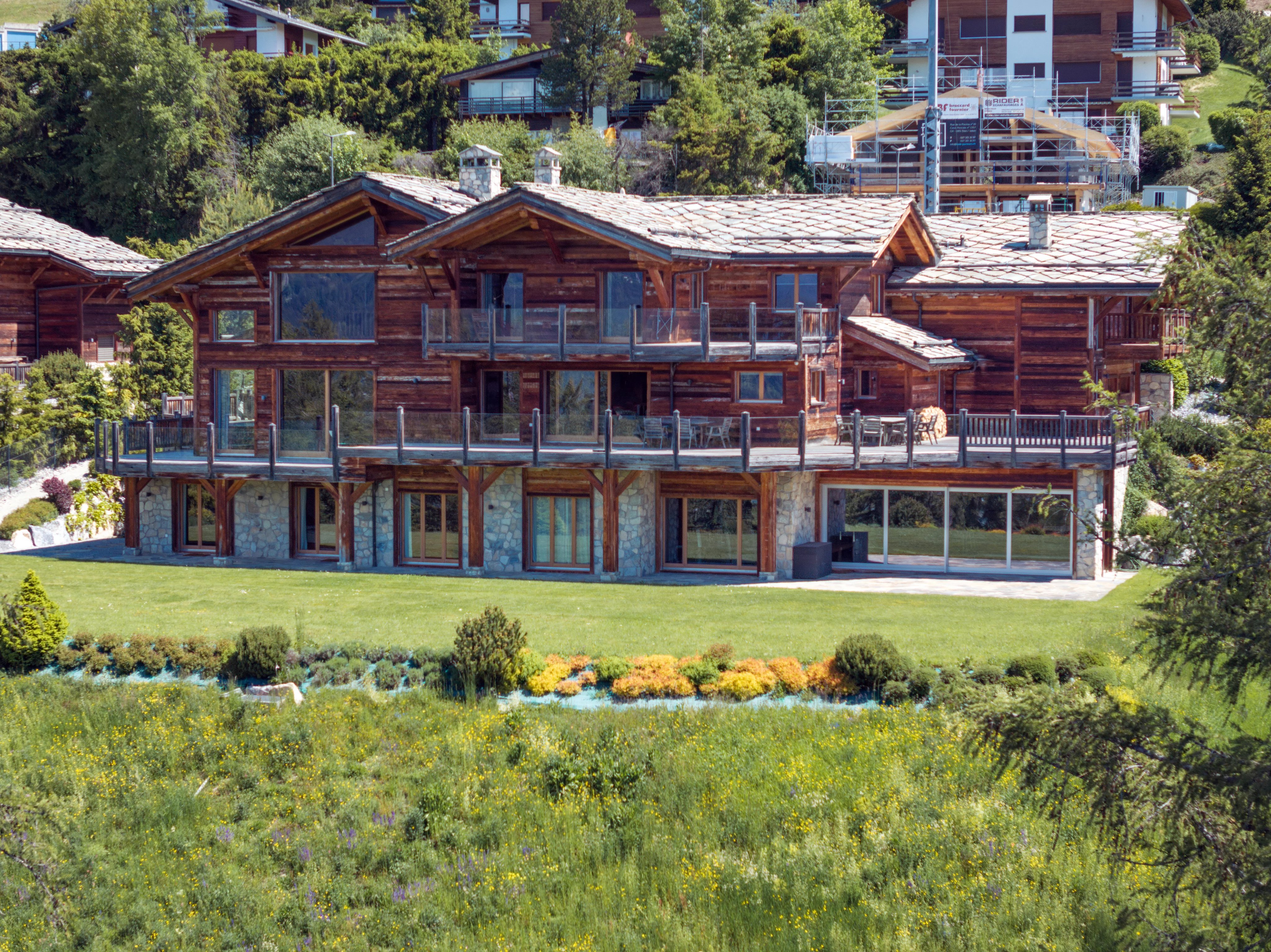 Majestätisches Familienchalet in Crans-Montana