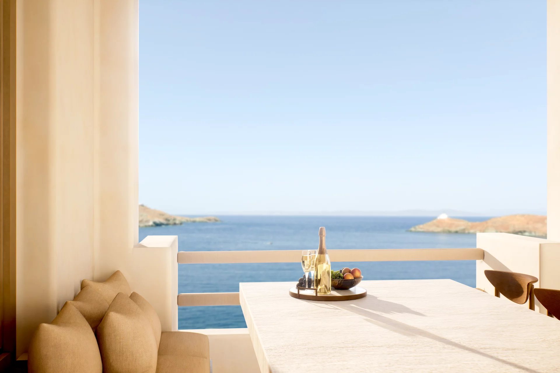 New villa with panoramic sea view & private pool – Gialiskari, Kea Island