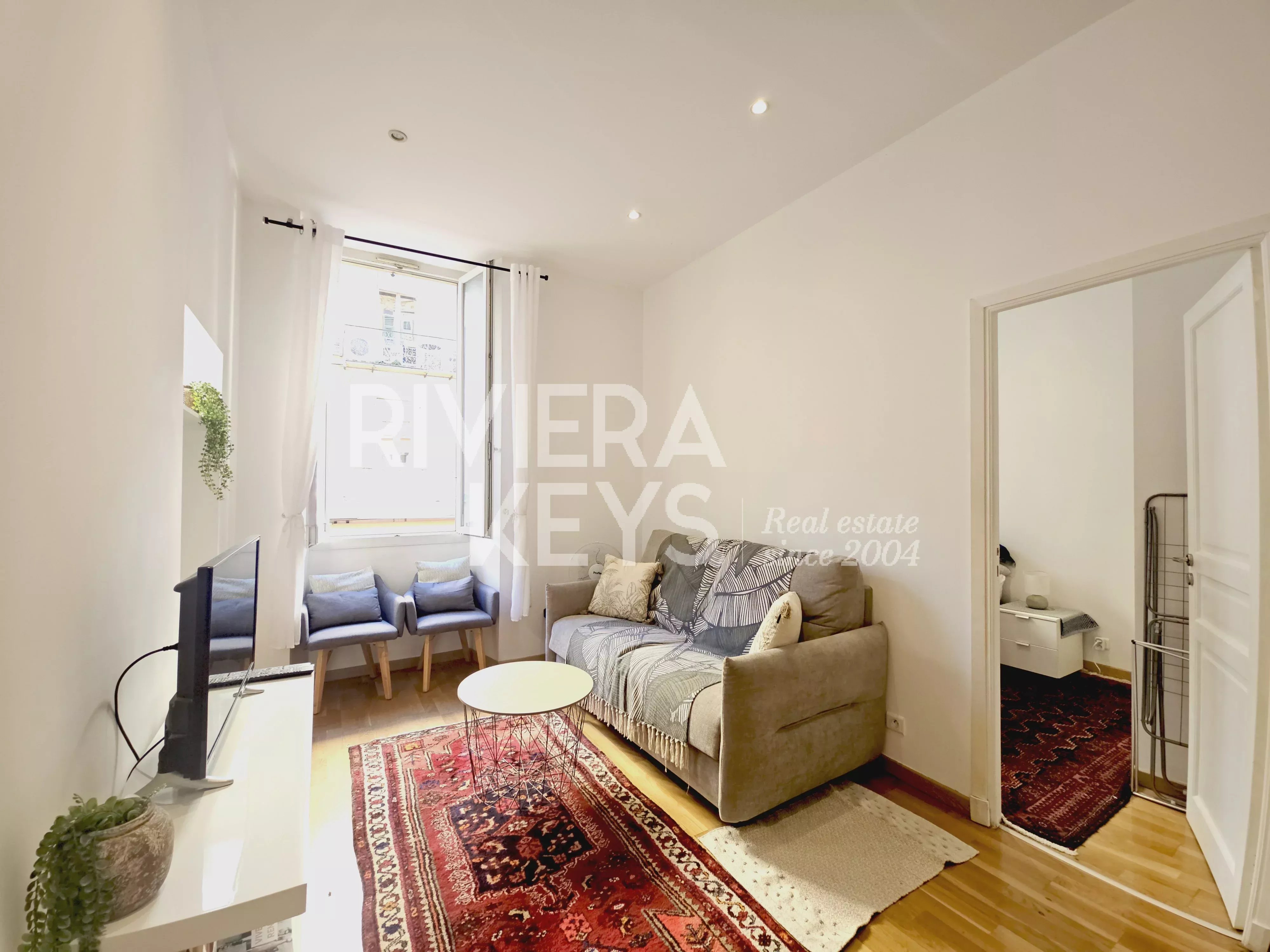 NICE - Carré d’Or : Charmant appartement 2 pièces au cœur de la zone piétonne