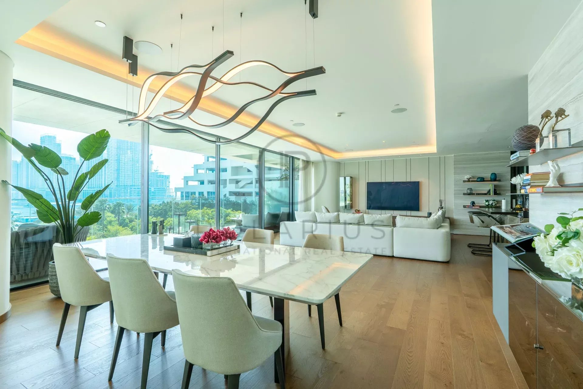 重新定义奢华生活 | One at Palm Jumeirah | 家具齐全 | 智能家居，美景尽收眼底