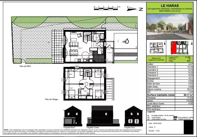 Vente Appartement Marly-la-Ville