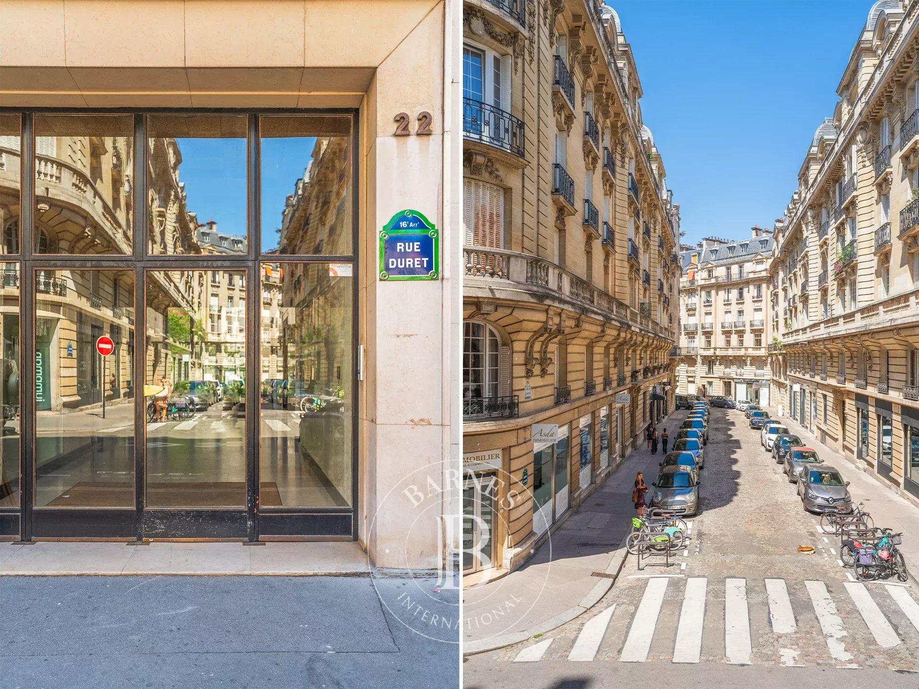 Paris 16- rue Duret- 4 chambres -