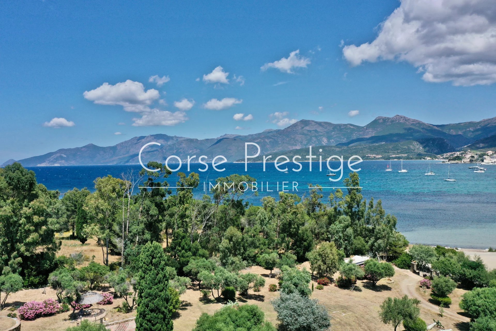 property on the waters edge with dependances - saint florent - north corsica image1